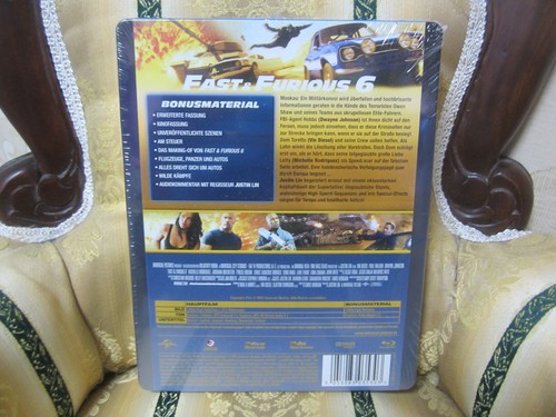 Fast & Furious 6 - Limited Steelbook Edition - Bluray - NEU&OVP - Bild 5 von 8