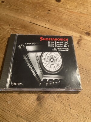 Dmitri Shostakovich String Quartets (CD) Album Petersburger Quartet  07764