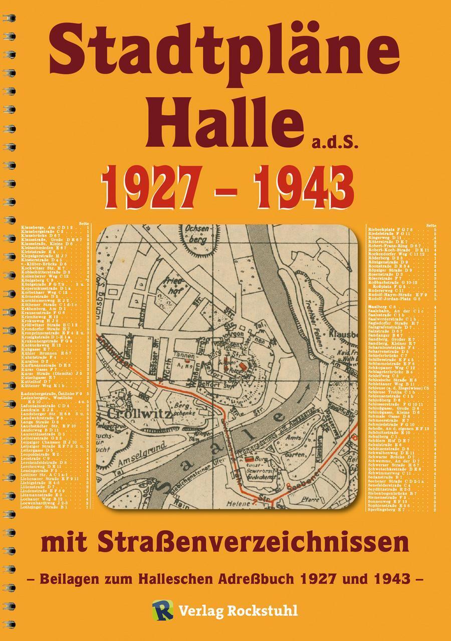 Rockstuhl Harald | Stadtpläne Halle A.d.s. 1927-1943 Stadtplan |