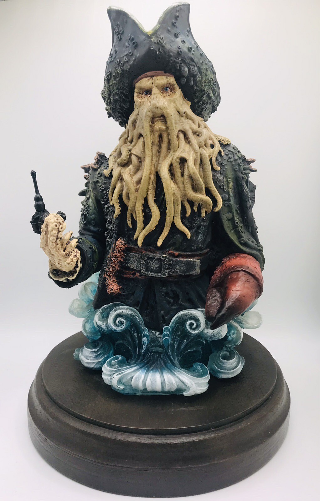 Pirates of the Caribbean Davy Jones Bust Disney Limited Edition w/ Original Box