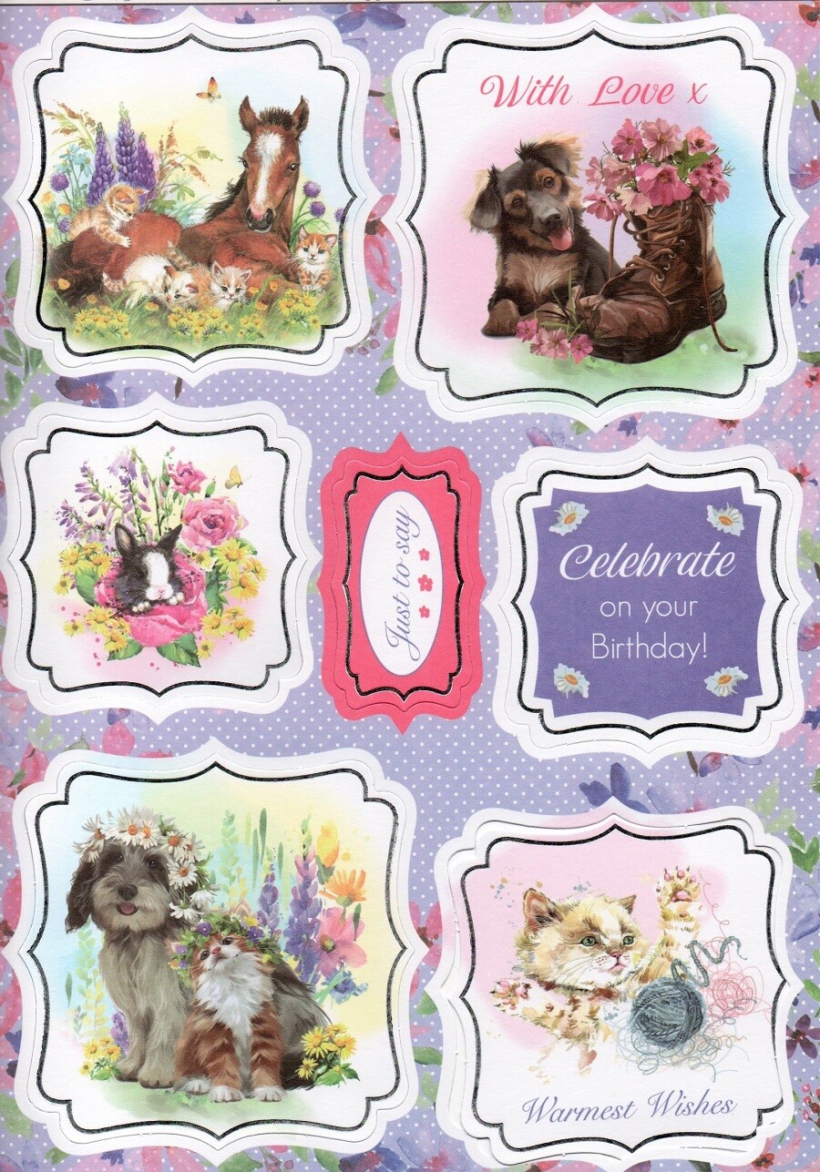 UPDATED Kanban Die Cut Foiled Card Toppers Part 2 99p Sale Postage Discounts eBay