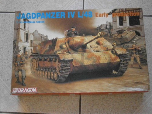 Maquette DRAGON 1/35 – Jagdpanzer IV L/48 Early Production, Neuve (réf. 9021)