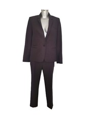 LES PETITES - Ensemble / Tailleur Pantalon - Noir / Bordeaux - T. 40 fr - Neuf