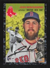 Josh Winckowski 2023 Topps Chrome Platinum Anniversary Toile Black /10 #19