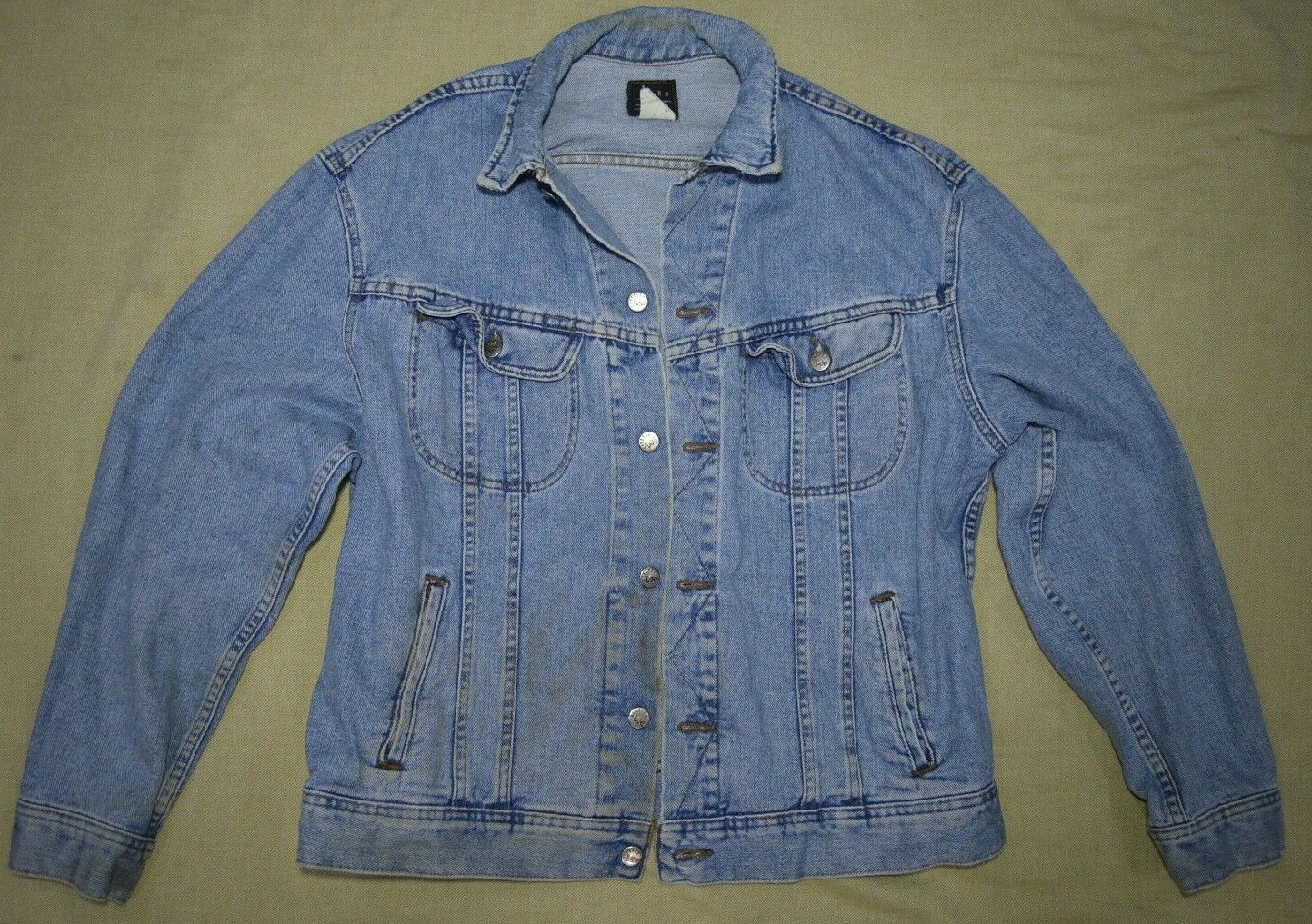 Vintage LEE Riveted Denim Jean Jacket 