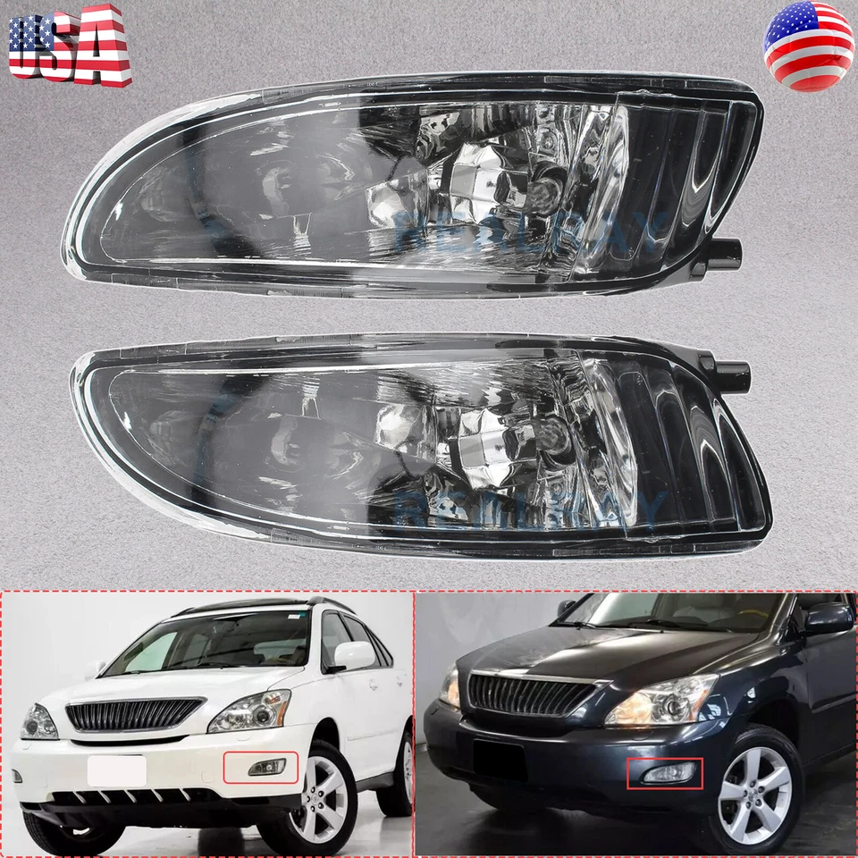 Faro antiniebla izquierdo y derecho/conductor y pasajero para Lexus RX330 2004 2005 2006 Foto 2 de 4