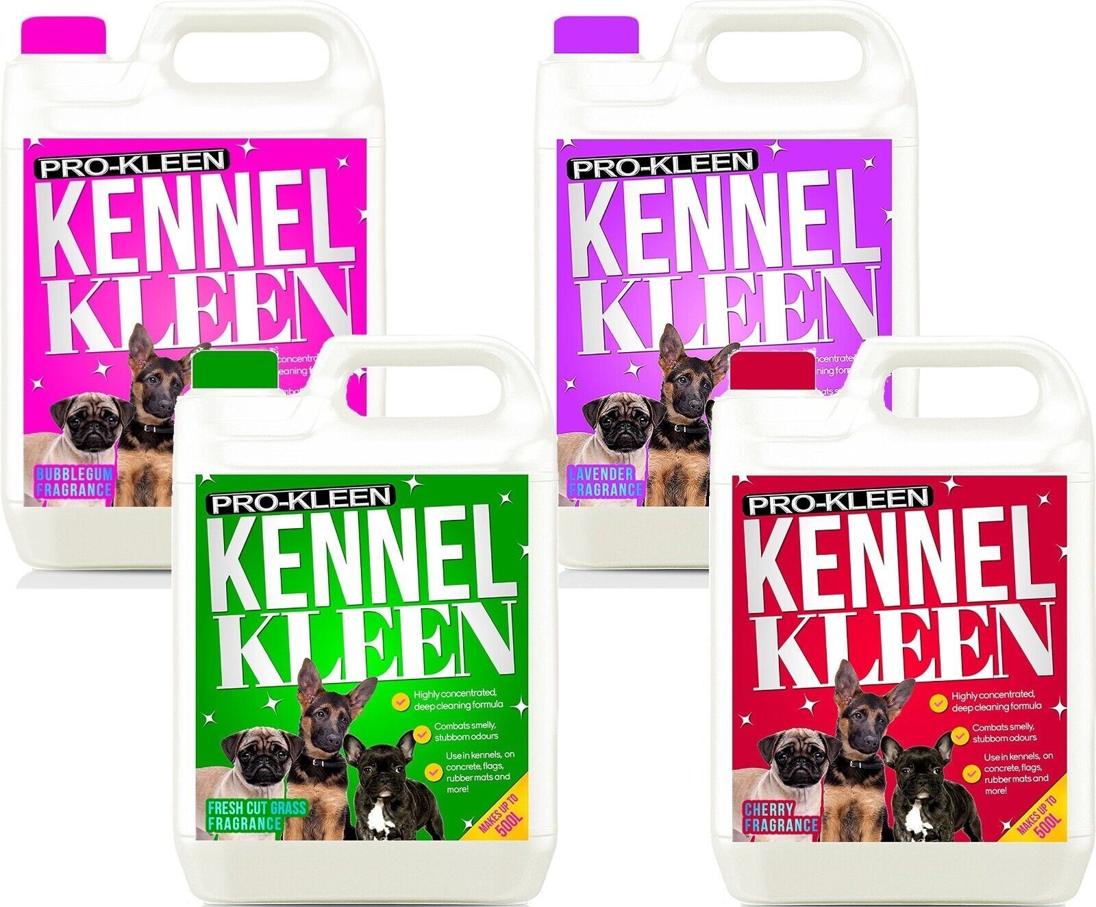 ProKleen Kennel Kleen Cleaner Disinfectant Deodoriser Mix Scents Hutches 20L