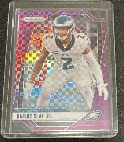 2024 Prizm Darius Slay Jr Purple Power Prizm /49 Eagles 🦅 📈 🔥 SSP