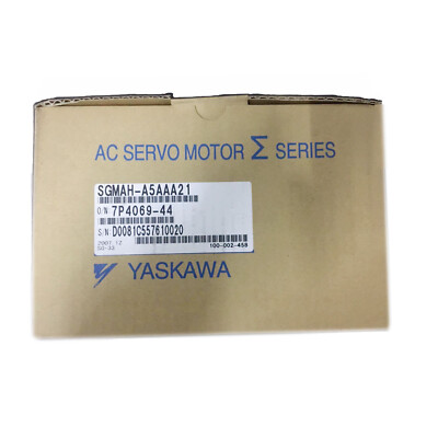 ONE YASKAWA SGMAH-A5AAA21 Servo Motor SGMAHA5AAA21 New | eBay