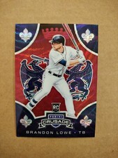 2019 Panini Chronicles Crusade Ruby Red Wave /199 Brandon Lowe #20 Rookie RC