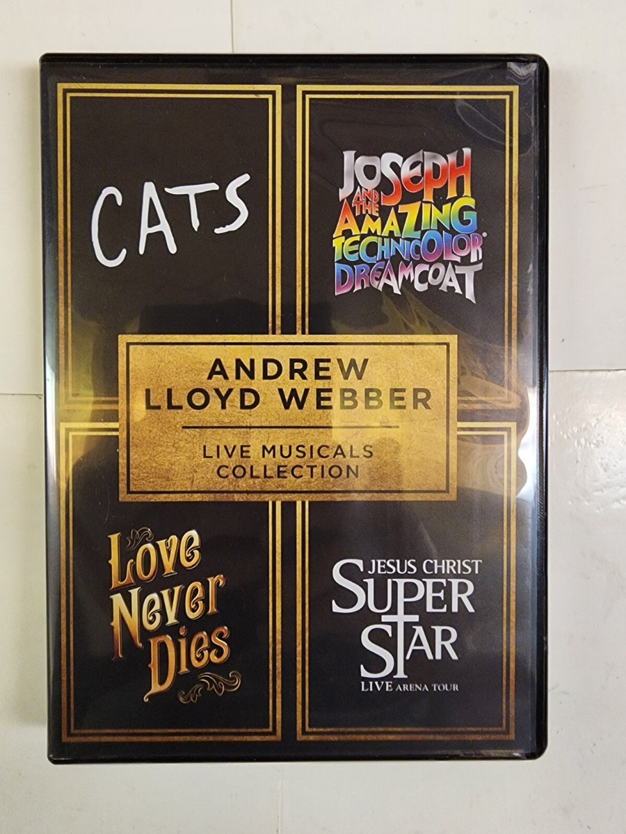 ミュージック THE COLLECTORS Beatful Sunday Live [DVD] Andrew Lloyd Webber: Live Musicals Collection (DVD, 2019, 4 DISC