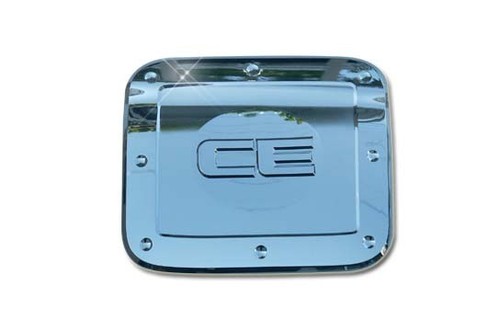 Chrome fuel gas cap Cover Molding for 05/2004-05/2008 Kia Cerato 5dr Hatch - Picture 2 of 4