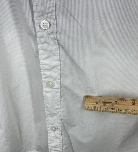 Mens American Eagle 'Seriously Soft' Two Tone Gray to White Dress Shirt XL - Picture 11 of 11
