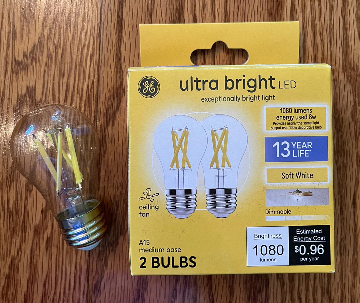 Bright White Ceiling Fan Bulbs Shelly Lighting