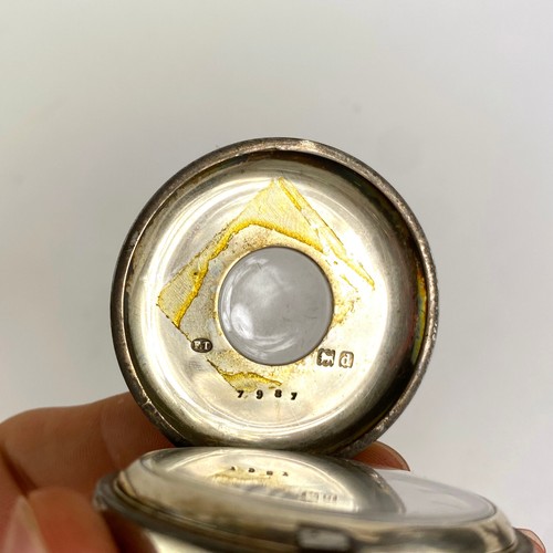 1899 Fred Thoms Army Navy Cooperative Society Demi Hunter Sterling Pocket Watch - Picture 13 of 22