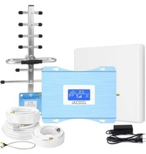 JACOOL Smartphone Signal Booster 5G 4G LTE 3G for All Carriers 6k sq ft Coverage