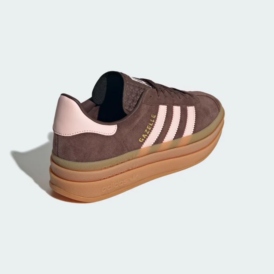 アディダス ガゼル adidas Original Gazelle Auburn/Cloud Pink W Adidas Gazelle Bold Auburn Brown Icey Pink Gold Metallic