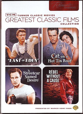 TCM Greatest Classic DVD 4 Movie Films Collection Romantic Dramas Factory Sealed