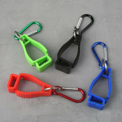 Gancio Porta Guanti Con Clip – Morsetto Da Lavoro Universale In Plastica, Sicuro E Pratico