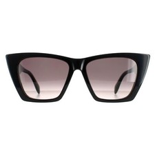 Alexander McQueen Sunglasses AM0299S 001 Black Grey