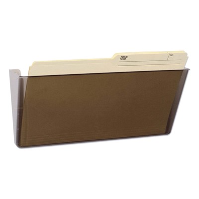 Unbreakable Magnetic Wall File,16 X 7, Single Pocket, Smoke