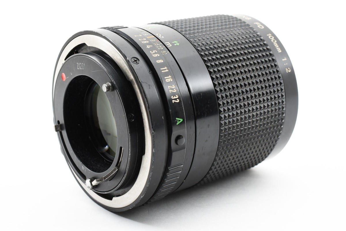 🌟 Near Mint 🌟 Canon New FD NFD 100mm F/2 MF Telephoto FD