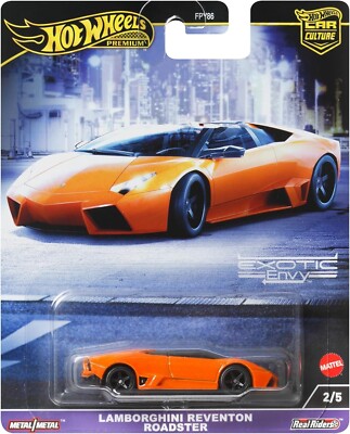 Hot Wheels Premium - Exotic Envy 2/5 Lamborghini Reventon Roadster