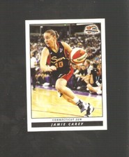 jamie carey  wnba base card,texas,ncaa,sun #62