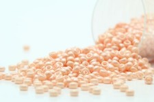 Miyuki Round Rocailles 11/0 Salmon Pearl Ceylon Seed Beads RR-429