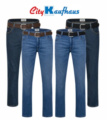 WRANGLER TEXAS Jeans Stretch Herren Jeanshose INKLUSIVE GÜRTEL - 2 neue Farben - Bild 1 von 4