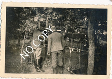 Foto WK2 Feld Telefon Zentrale Kommandostand Russland 1941 X158