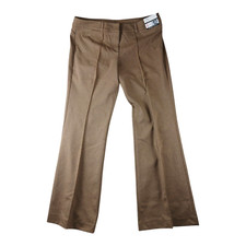 New York  Company Dress Pants Stretch Flare Leg Midtown Rise Womens Beige Sz 12