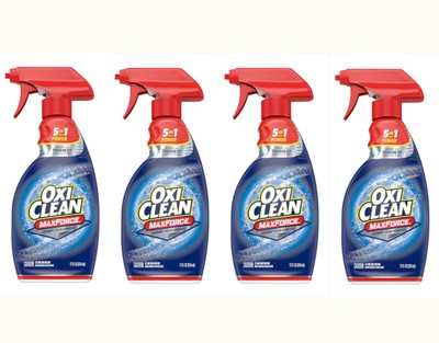 OxiClean Max Force Spray,  12oz. - Pack of 4