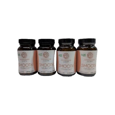 4 Sunwarrior Shape Smooth Cellulite Care Plant Based 30 Capsules Each. EXP 6/25+