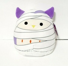 Squishmallow Holly The Mummy Owl 8 Inch Kellytoy Soft Plush Halloween 2021