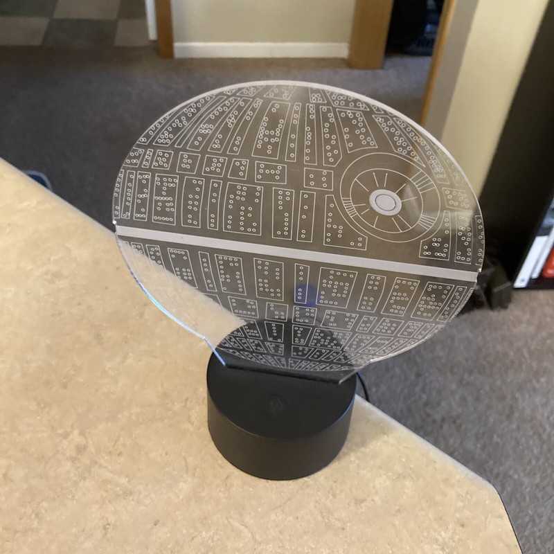 LED Darth Star Display (Choose Your Color)