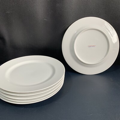 Ten Strawberry Street White Salad Plate(s) 9”, Set Of