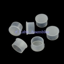 100-Pack Plastic Covers Dustproof Dust Cap for N UHF Female RF Connector adapter