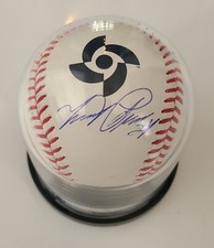 RARE Miguel Cabrera Signed Encapsulated 2023 World Baseball Classic OML Beckett