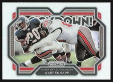 2021 Panini Prizm #24 Warren Sapp Lockdown! Silver