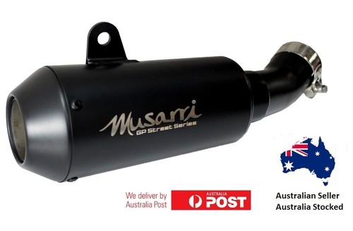 Yamaha YZFR3 2015-2016-2017-2018 Musarri S/O GP Exhaust BLACK - Picture 2 of 6