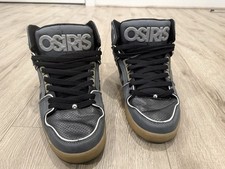 Osiris NYC83 ULT Size 12 Gray Black Silver Sk...