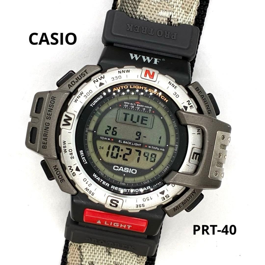 CASIO ProTrek PRT-40 WWF Limited Edition Outdoor Watch - Gem