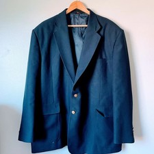 Vintage Y2K Edward s Navy Blue Blazer Business Jacket