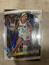 2025 Panini Prizm WNBA White Seismic - Angel Reese #92 Chicago Sky