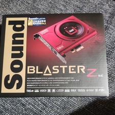 Creative Sound Blaster Z SE Internal PCI-e Gaming Sound Card and DAC New in box