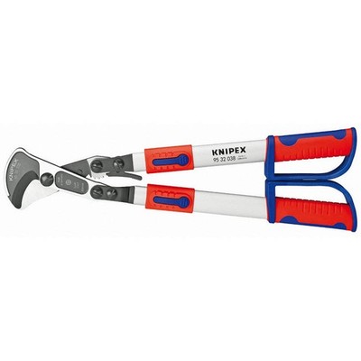 KNIPEX 95 32 038 Ratchet Cable Cutter,Center Cut,22 In 10U149