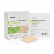 Silicone Foam Dressing 3 X 3 Inch Count of 1 By McKesson