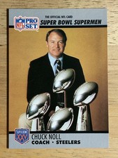 1990-91 Pro Set Super Bowl 160 #29 Chuck Noll CO