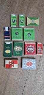 Alte Zigarettenschachteln 12 Stück